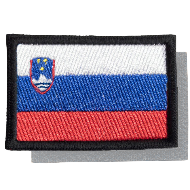 Nášivka: Vlajka Slovinsko [80x50] [ssz]