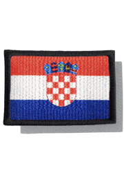 Nášivka: Vlajka Chorvatsko [80